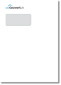 Kuvert C4 mit Fenster rechts